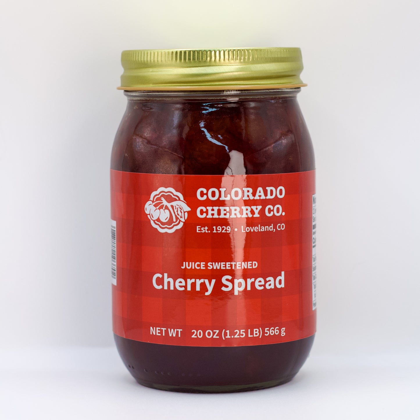 Juice Sweetened Cherry Spread