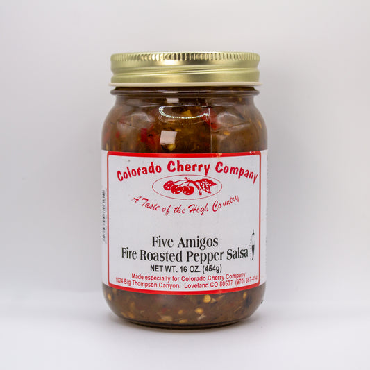 Five Amigos Fire Roasted Pepper Salsa
