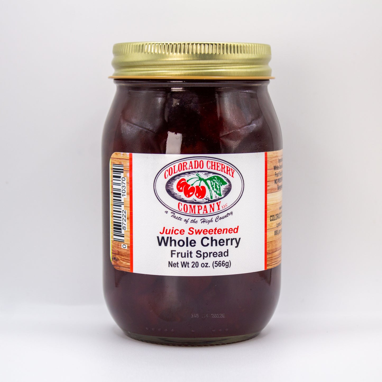 Juice Sweetened Cherry Spread