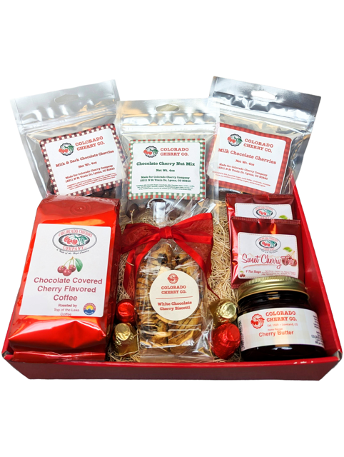 Chocolate & Cherries Gift Basket